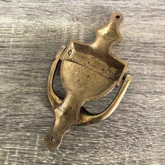 Vintage Brass Door Knocker - Picture 6 of 10